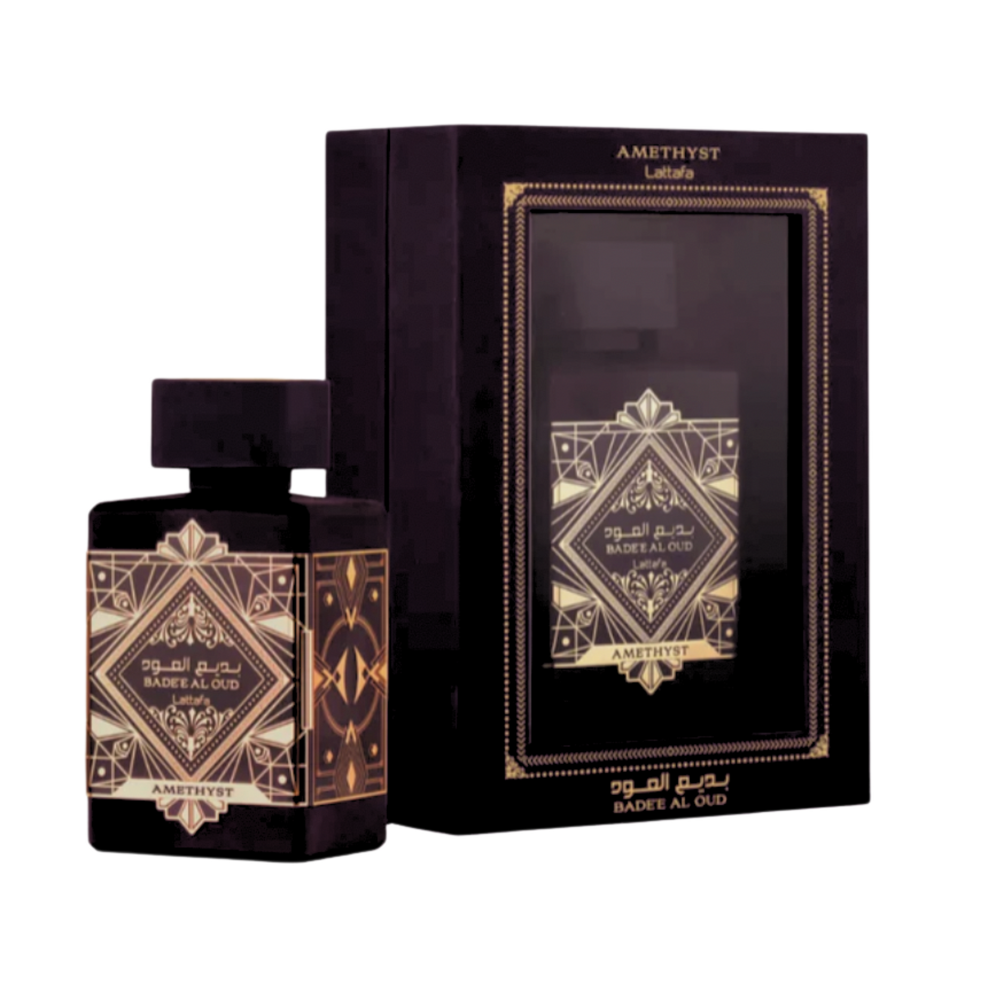 Lattafa Bade'e Al Oud Amethyst Eau de Parfum for Everyone 3.4oz - Decantology