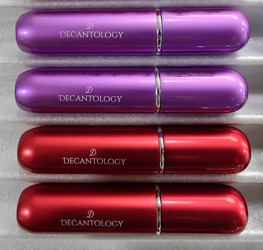 Decantology 5ml Refillable Travel Spray Bottle for Fragrances, Cologne, Perfume