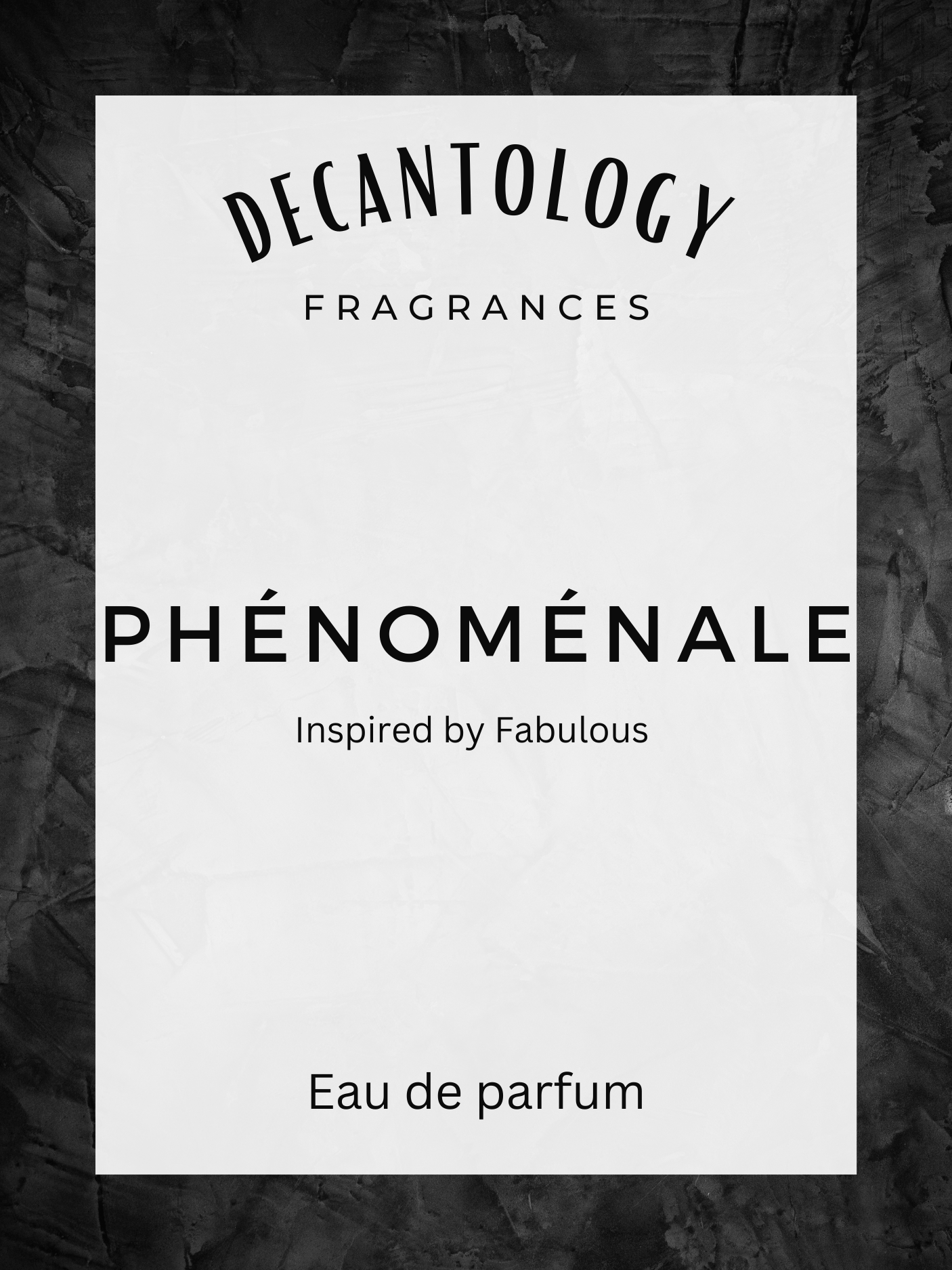 Decantology Phénoménale 2ml Sample available at Decantology. Decantology Phénoménale 2ml Sample. A great addition for fragrance enthusiasts.