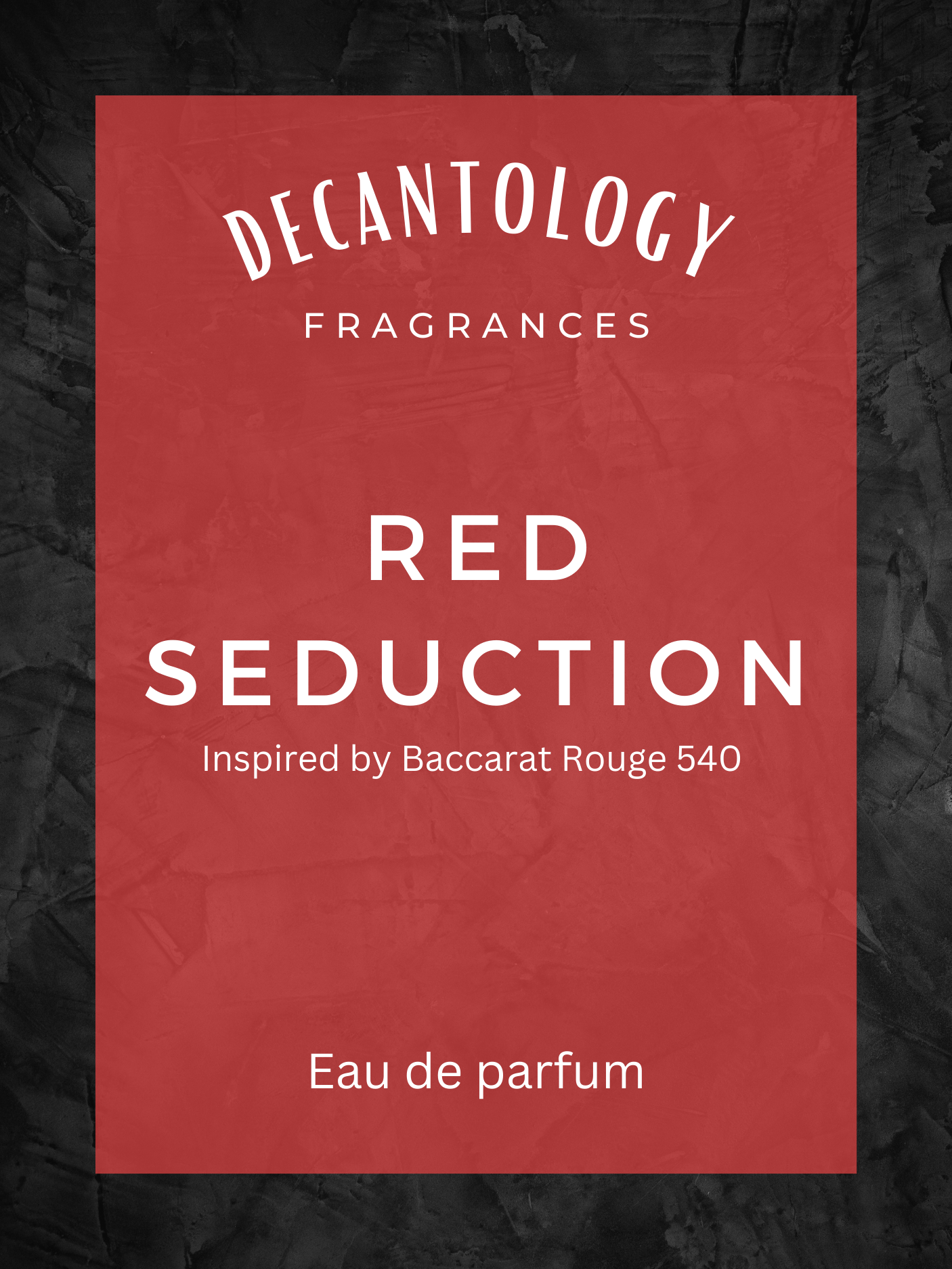Decantology Red Seduction 2ml Sample available at Decantology. Decantology Red Seduction 2ml Sample. A great addition for fragrance enthusiasts.
