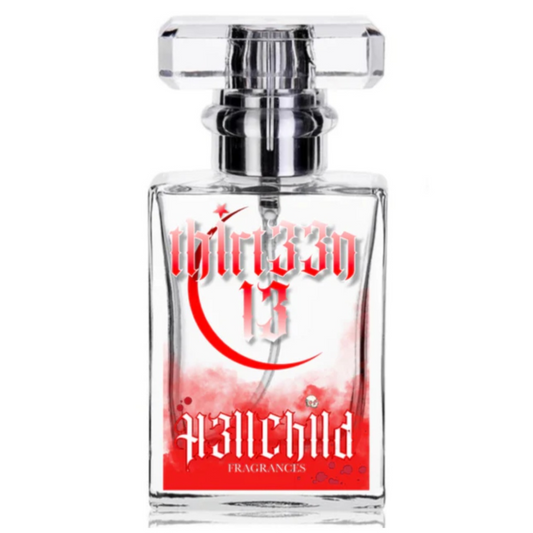 HellChild Fragrance: 13 Thirteen 36ml/1.25oz, goth, emo, alt