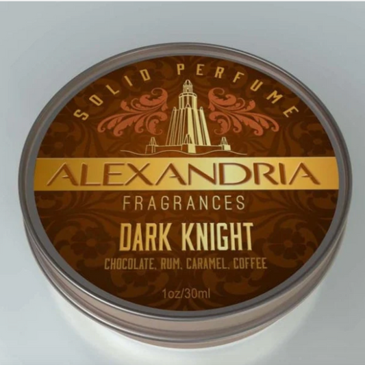 Alexandria SOLID Fragrances:Zion, Dark Knight, Lady Diana, Sweet Smoke, Brasilia