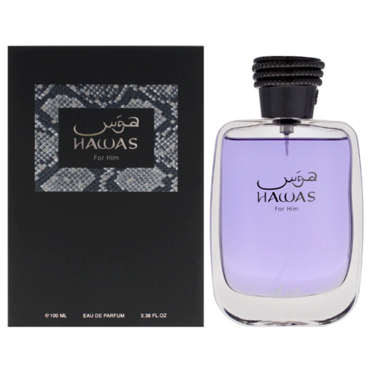 Rasasi Hawas For Him 3.38oz - Decantology