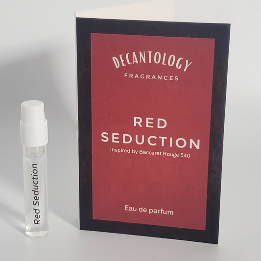 Decantology Red Seduction 2ml Sample - Decantology