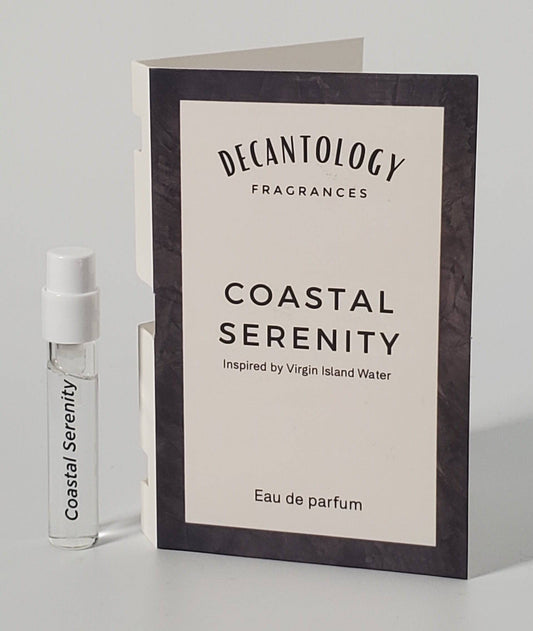 Decantology Coastal Serenity 2ml Sample available at Decantology. Decantology Coastal Serenity 2ml Sample. A great addition for fragrance enthusiasts.