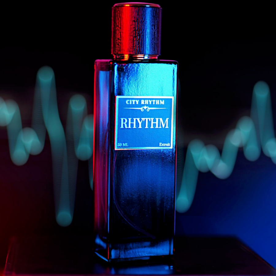 City Rhythm: Ryhthm available at Decantology. City Rhythm: Ryhthm. A great addition for fragrance enthusiasts.