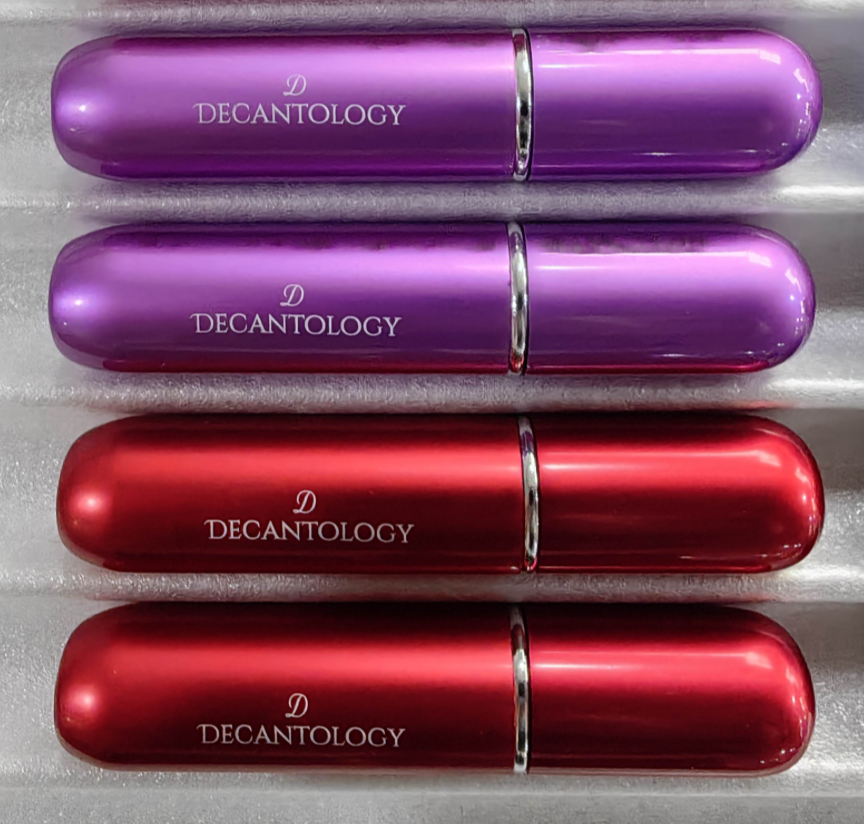 (4 pack) Decantology 5ml Refillable Travel Spray Bottles for Fragrances/Perfumes available at Decantology. (4 pack) Decantology 5ml Refillable Travel Spray Bottles for Fragrances/Perfumes. A great addition for fragrance enthusiasts.