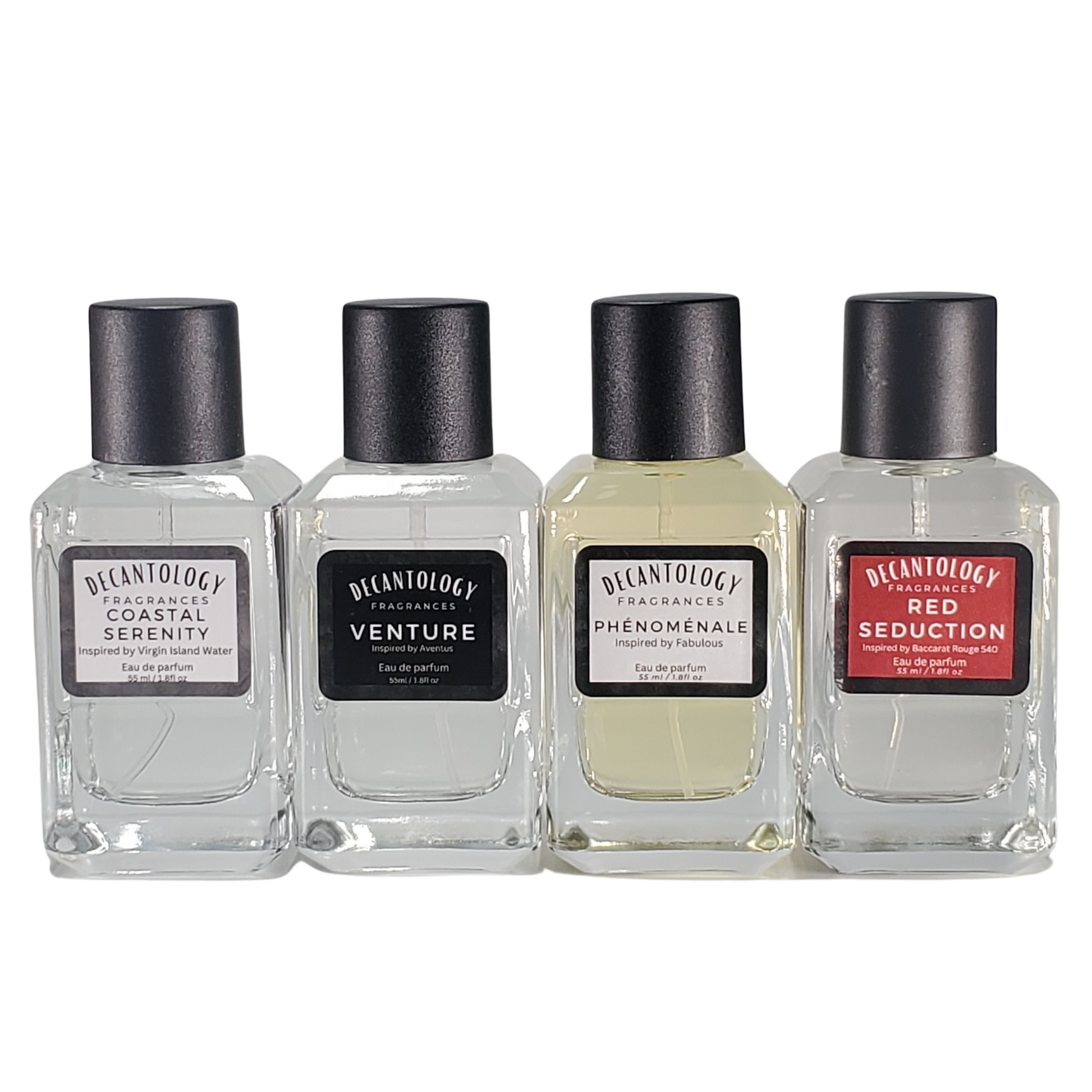 Decantology Inspirations 55ml Set available at Decantology. Decantology Inspirations 55ml Set. A great addition for fragrance enthusiasts.