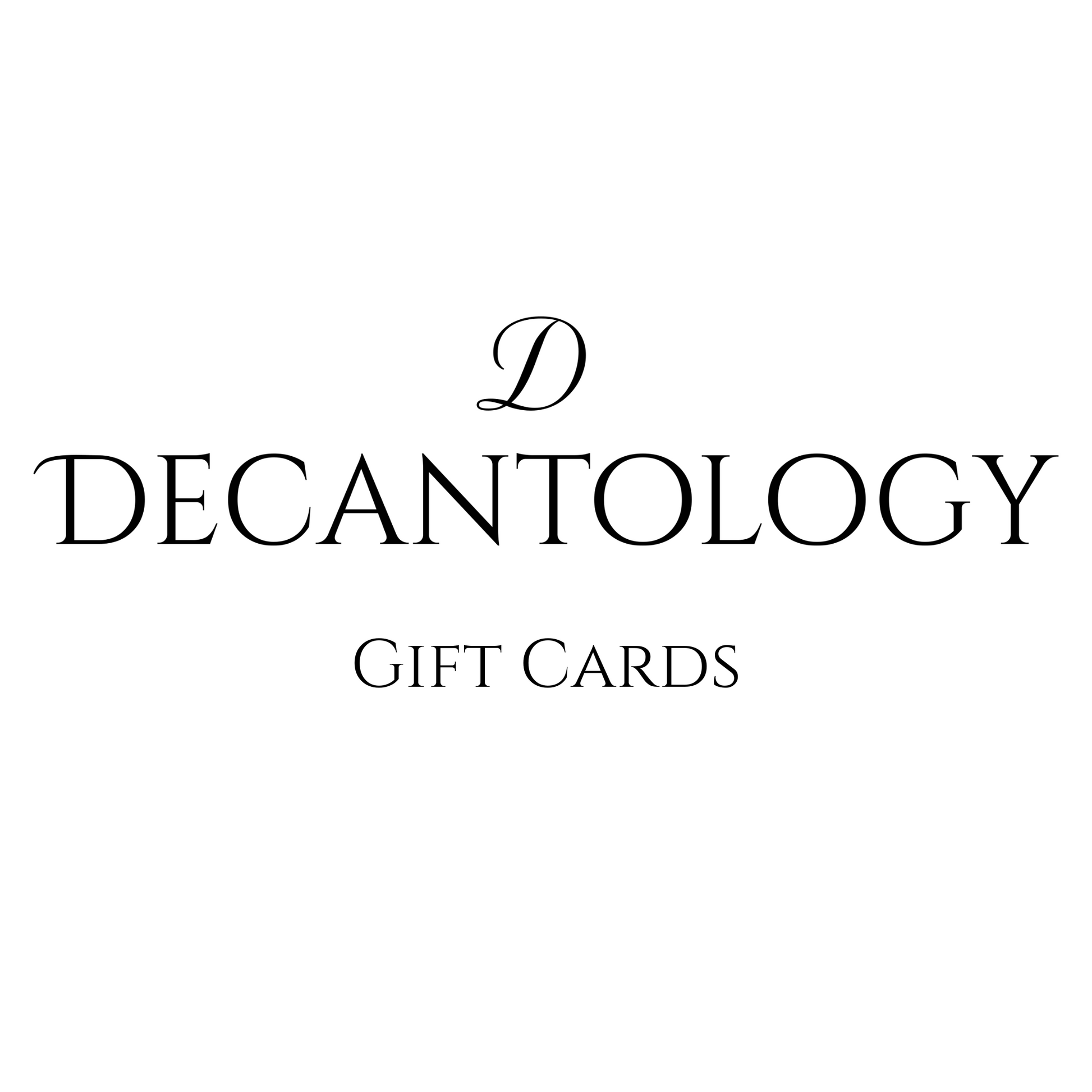 Decantology Gift Cards available at Decantology. Decantology Gift Cards. A great addition for fragrance enthusiasts.