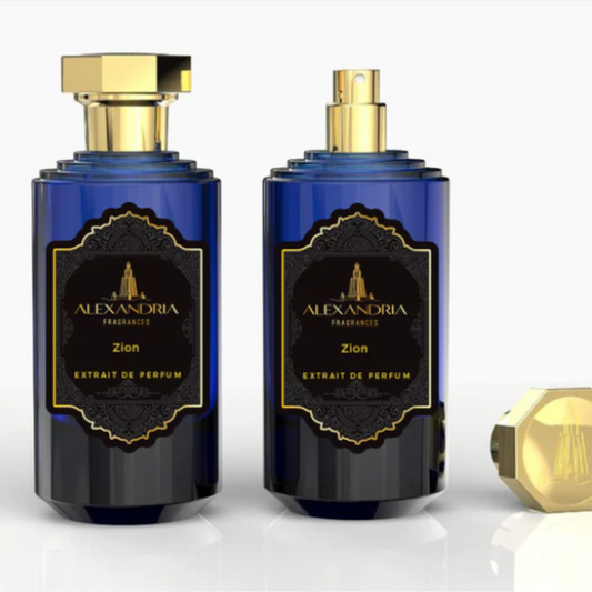 Alexandria fragrances: Zion inspired Roja's Elysium available at Decantology. Alexandria fragrances: Zion inspired Roja's Elysium. A great addition for fragrance enthusiasts.