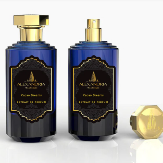 Alexandria fragrances: Cacao Dreams available at Decantology. Alexandria fragrances: Cacao Dreams. A great addition for fragrance enthusiasts.