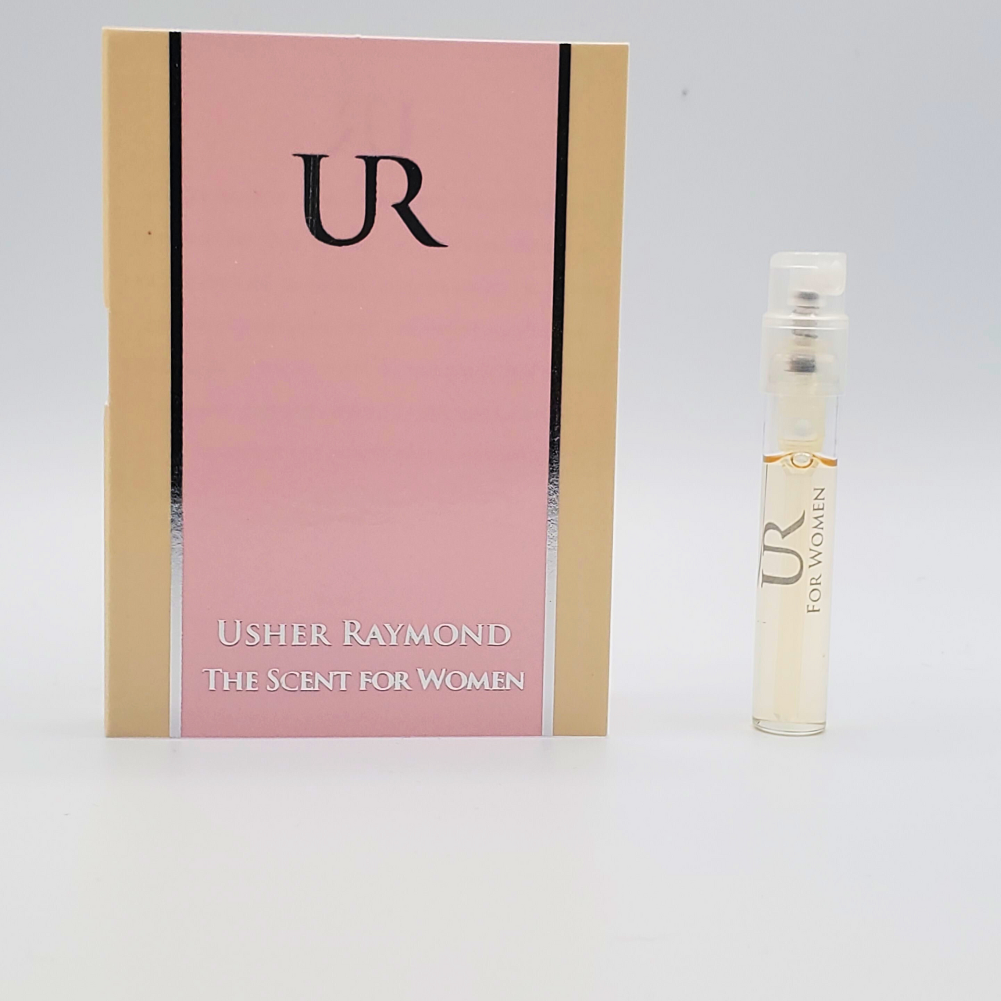 UR Usher Raymond The Scent For Women 1.5 ml Official Carded Sample available at Decantology. UR Usher Raymond The Scent For Women 1.5 ml Official Carded Sample. A great addition for fragrance enthusiasts.