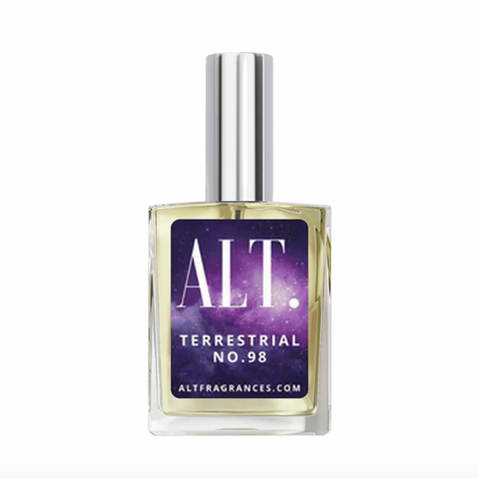 ALT Fragrances- Terrestrial EDP 60ML Inspired by Alien available at Decantology. ALT Fragrances- Terrestrial EDP 60ML Inspired by Alien. A great addition for fragrance enthusiasts.