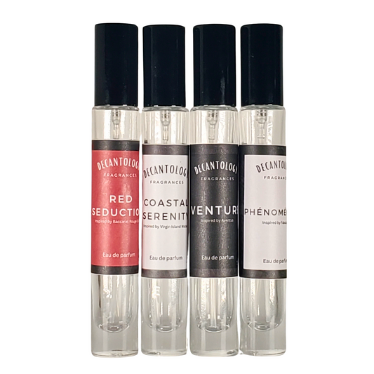 Decantology Inspirations 10ml Set available at Decantology. Decantology Inspirations 10ml Set. A great addition for fragrance enthusiasts.