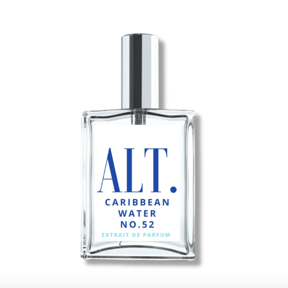 ALT: Caribbean Water EDP 100ML, 60ML, 30ML Inspired by Virgin Island Water available at Decantology. ALT: Caribbean Water EDP 100ML, 60ML, 30ML Inspired by Virgin Island Water. A great addition for fragrance enthusiasts.